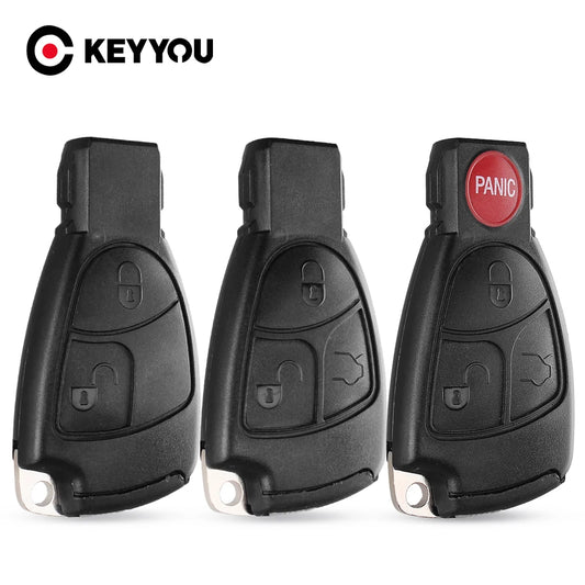 KEYYOU Replacements 2/3/4 Buttons Remote Car Key