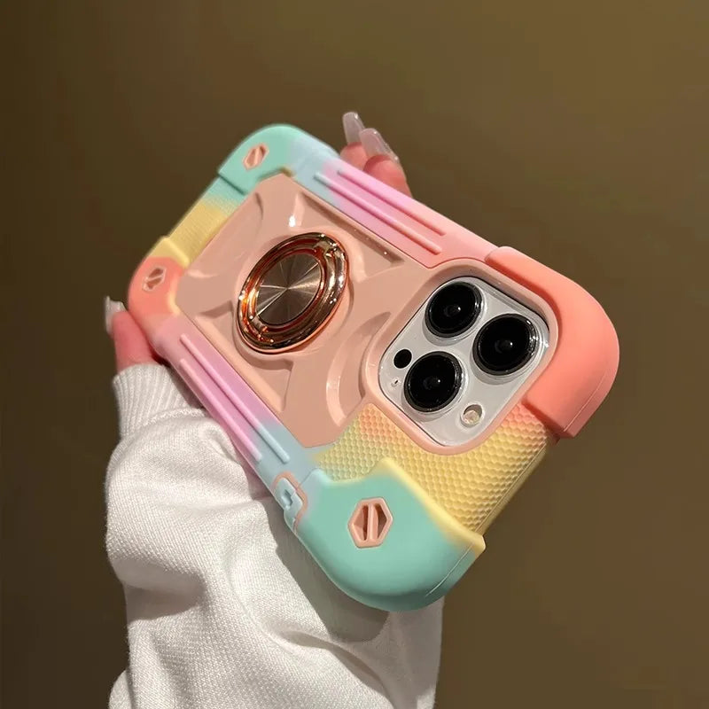 multi color silicone phone case for iphone