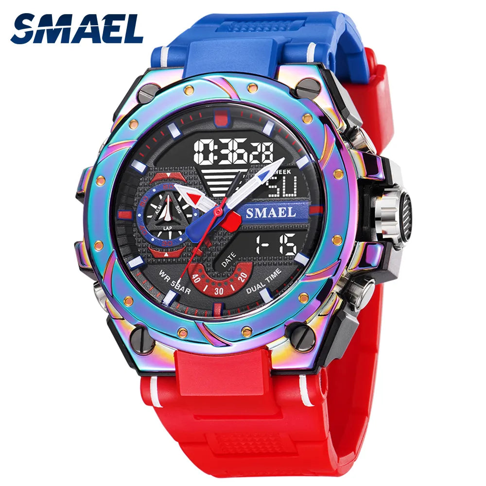 Quartz Watch For Men SMAEL Wristwatches