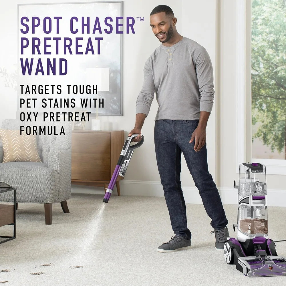 Pet Automatic Carpet Cleaner with Spot Chaser