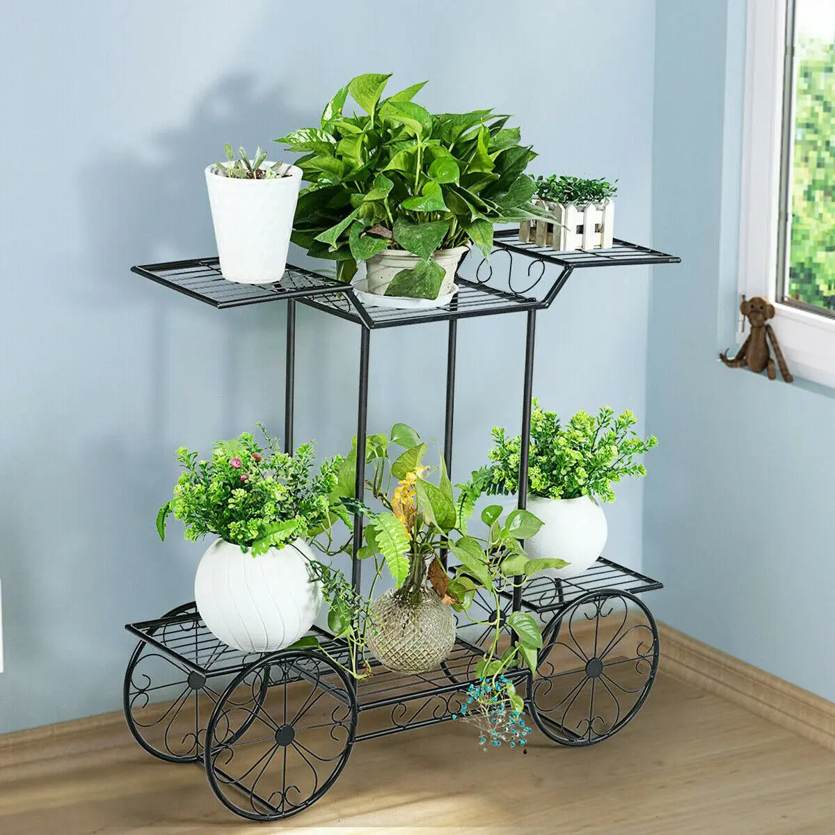 Shelf Rack Outdoor Decorating Garden