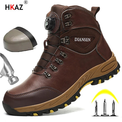 Diansen Rotating Button Safety Shoes