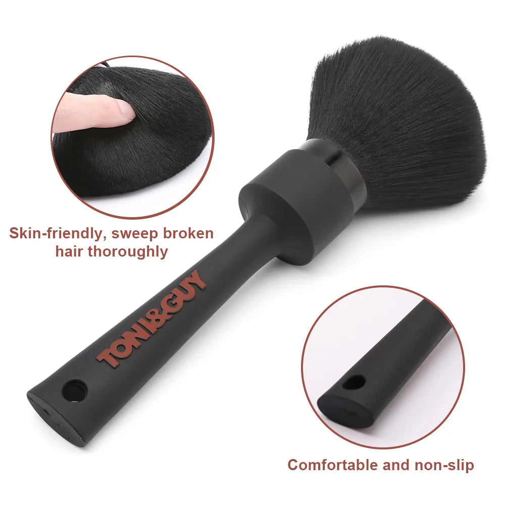 Barber Soft Hairbrush Neck Brush Professional Salon Facial Hair Cleaning Brush Hairdressing Broken Hair Duster Haircut Tools