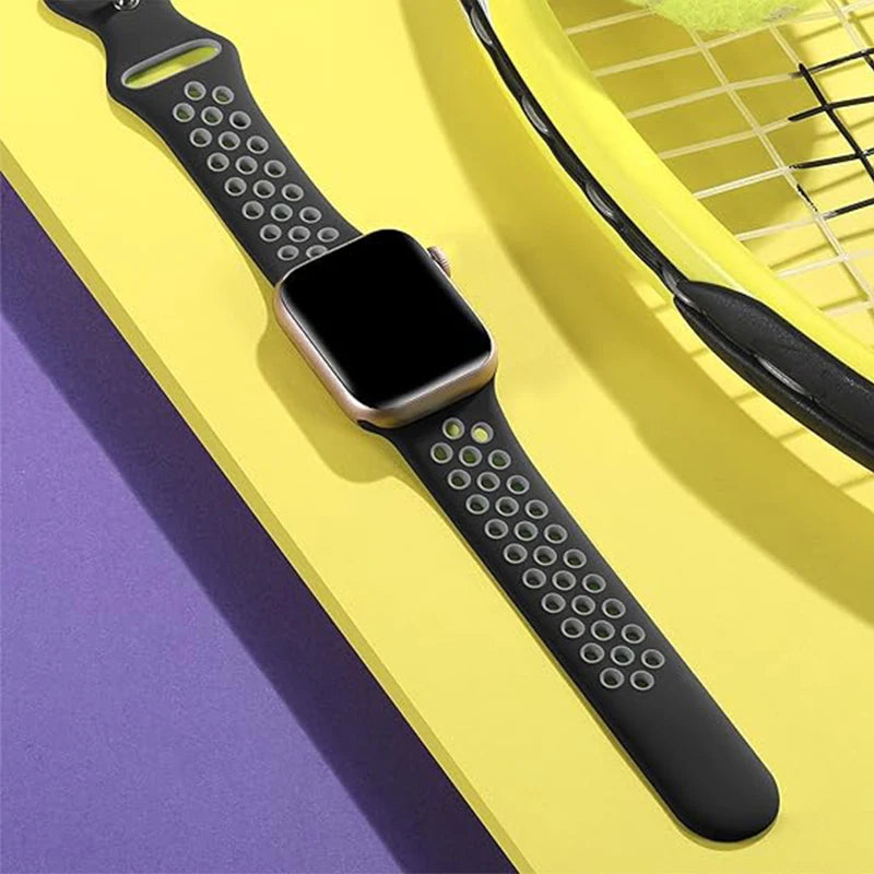 Silicone Strap For Apple Watch band