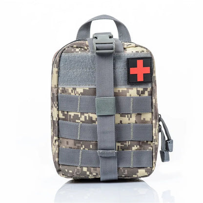 Portable Tactical First Aid Kit Medical Bag For Hiking Travel