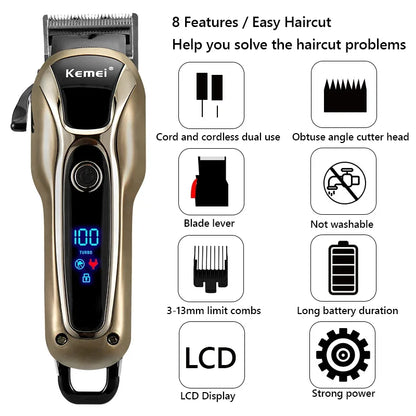 Hair Trimmer Electric Hair Clipper Professional