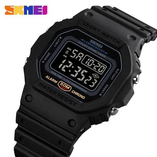 Multifunctional Digital Sport Watch Men