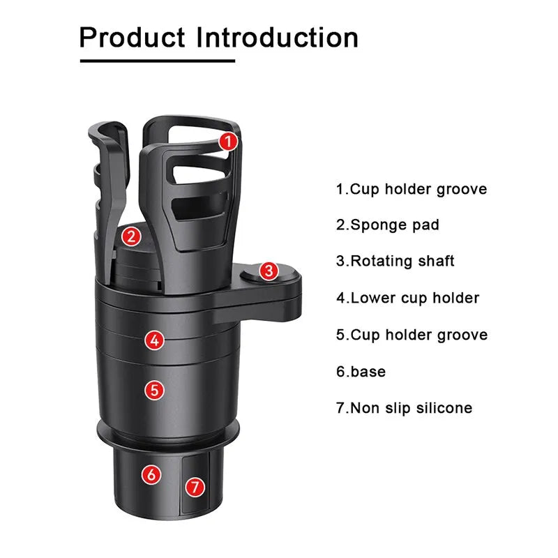 Car Multifunction Cup Holder