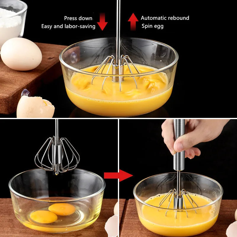 Semi-automatic Egg Beater