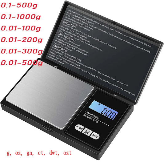 Jewelry Mini Stainless Steel Electronic Scale Digital