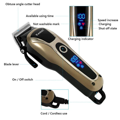 Hair Trimmer Electric Hair Clipper Professional