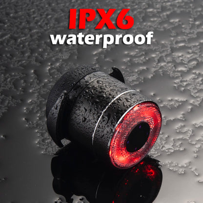 Bicycle Smart Auto Brake Sensing Light IPx6 Waterproof