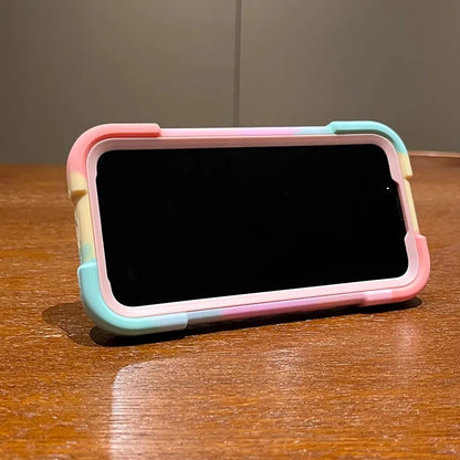 multi color silicone phone case for iphone