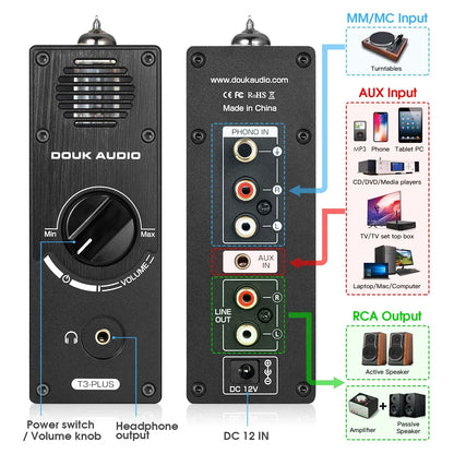 Pre-Amplifier Desktop Headphone Amp