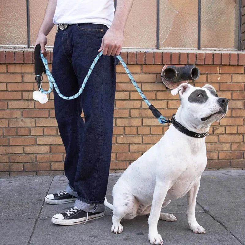 Strong Dog Leashes with Soft Cushion Handle