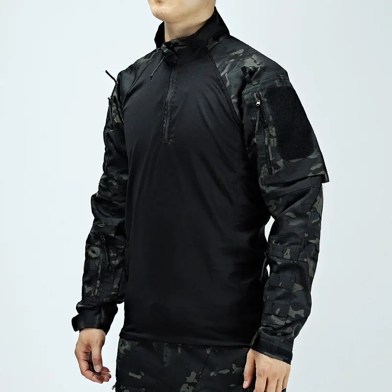 Tactical Suit Combat Shirts Pants Two Piece Set