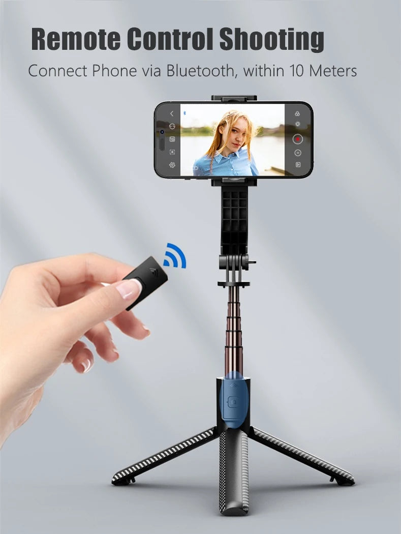 Stick Tripod 1-Axis Anti Shake Gimbal Stabilizer for Smartphone