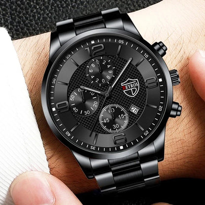 Fashion Mens Watches Luxury Stainless Steel