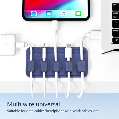 Magnetic Mouse Wire Organizer USB Charging Line Holder