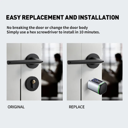 Smart Electronic Door Lock with DIY Cylinder Core