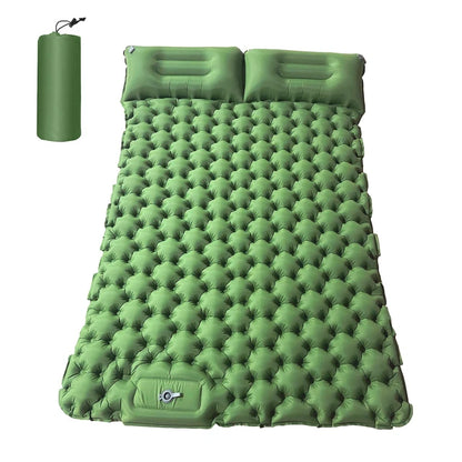 Outdoor Air Mattress 1 Person  With Built in Air Pillow