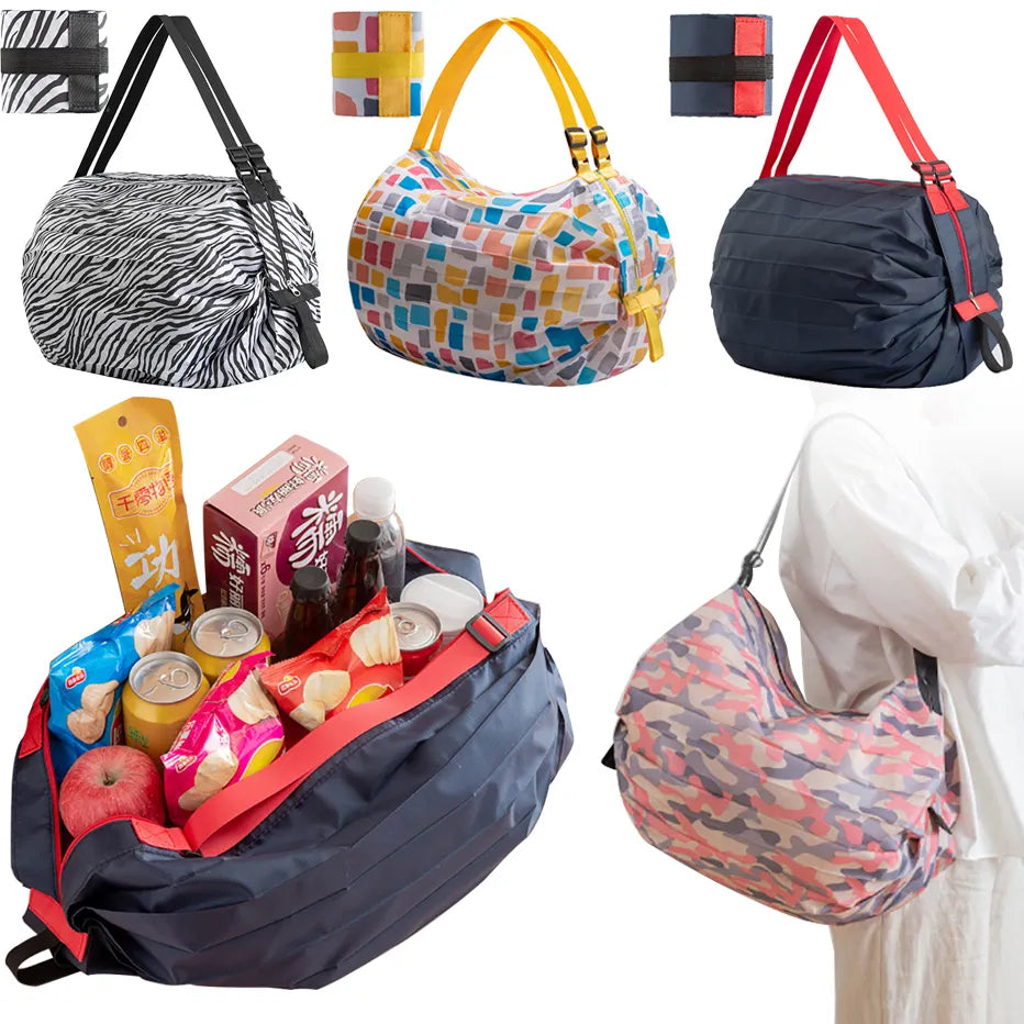 Foldable Shopping Bag Space Save Reusable