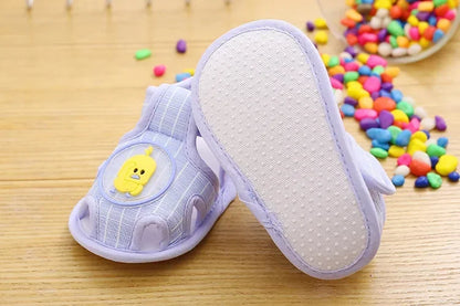 Toddler Infant Kids Baby Girl Summer Sandals Cute Casual Princess Sandals Cartoon Soft Sandals Crib Shoes Boy First Walkers0-12M