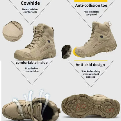 Men Military Boots Army Tactical Boots