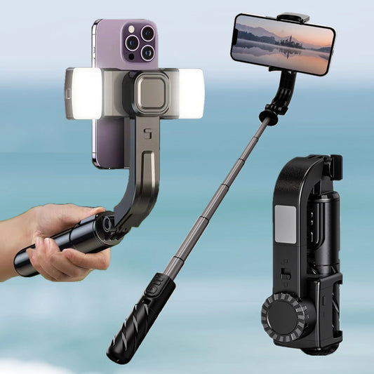 Stick Tripod 1-Axis Anti Shake Gimbal Stabilizer for Smartphone