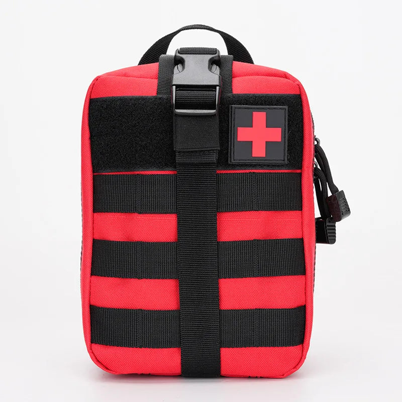 Portable Tactical First Aid Kit Medical Bag For Hiking Travel