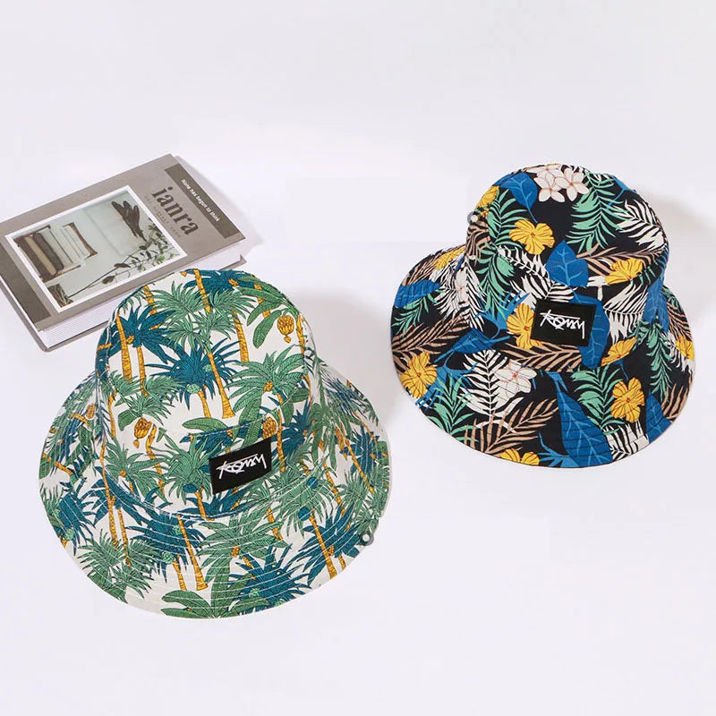 Head Size Fisherman Hat Male Reversible Hawaii Spring Hats