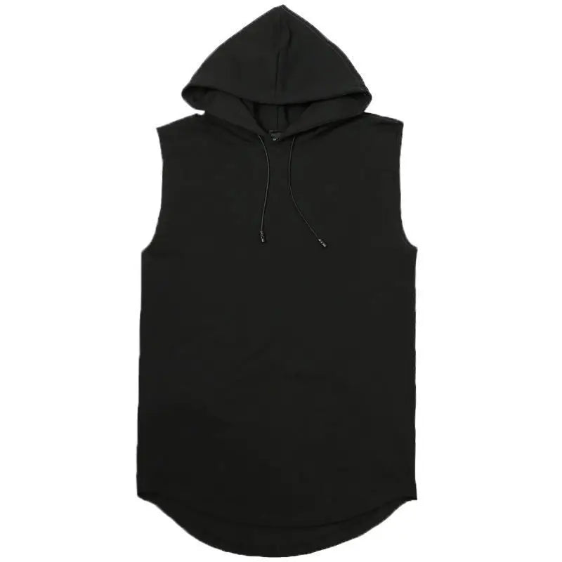 Camouflage Hooded Tank Top