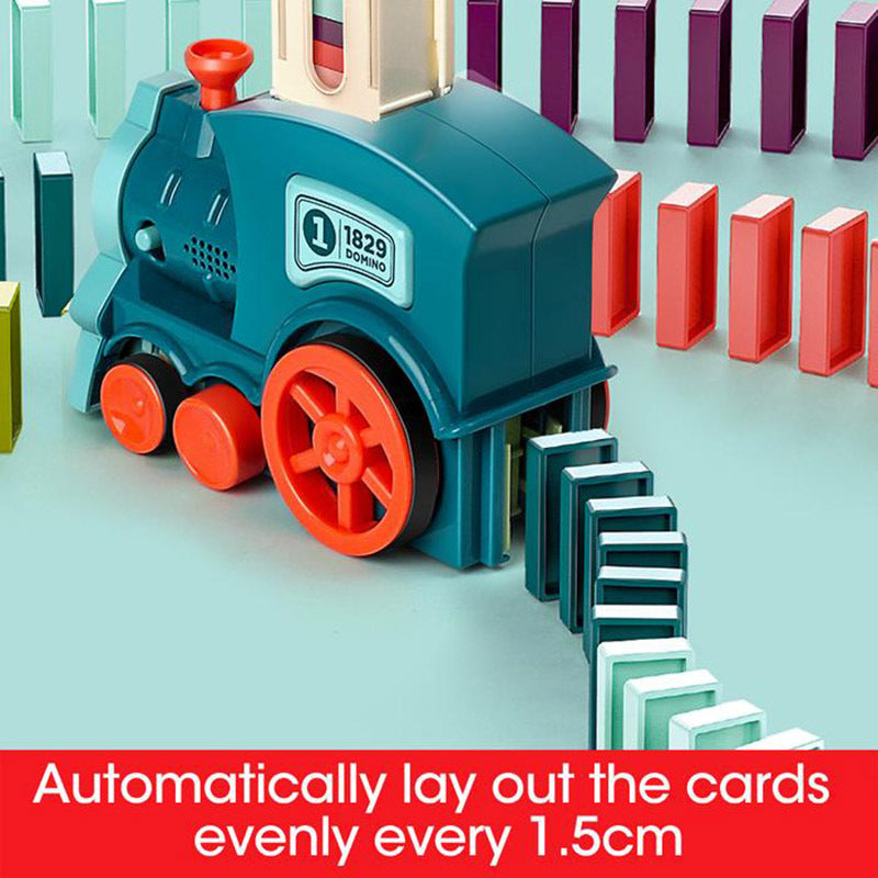 Baby Toys Car Puzzle Automatic Electric Building Blocks Train Toy