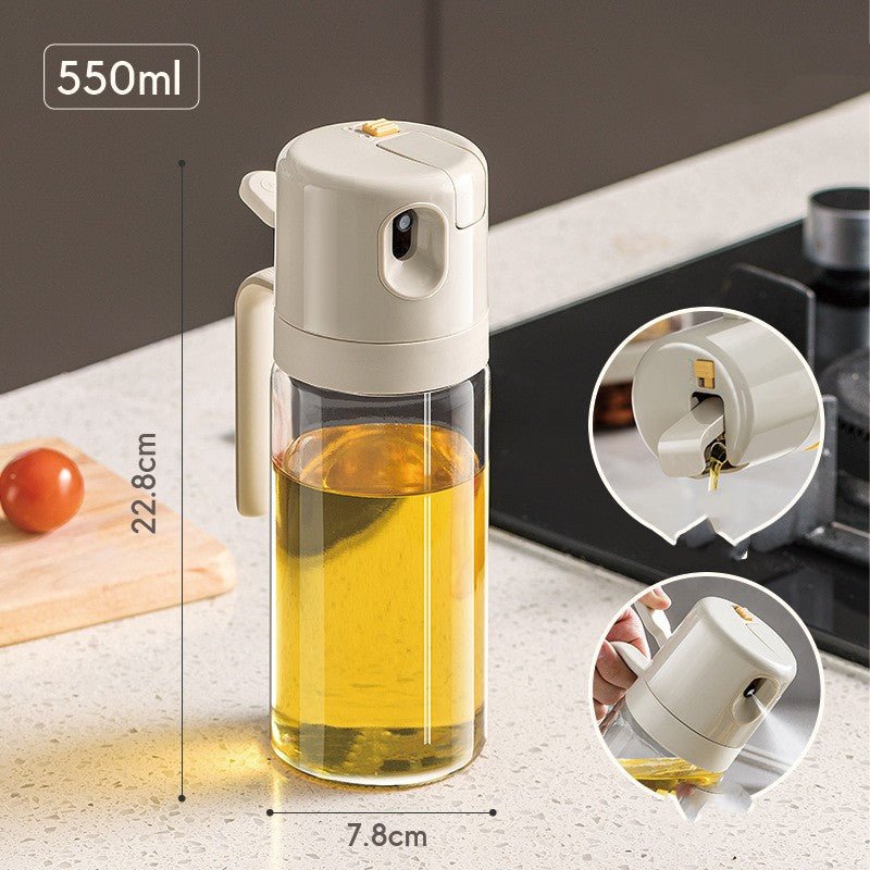 All in 1 Oil Sprayer Bottle BBQ Cooking Oil Dispenser