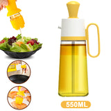 All in 1 Oil Dispenser With Silicon Brush