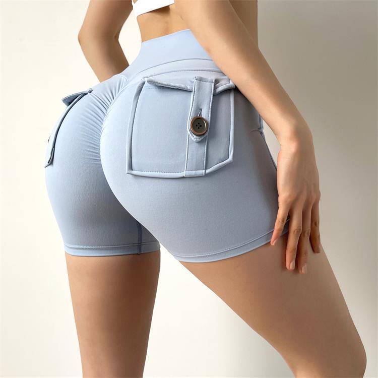 Nude Feel Pocket Shorts Yoga Pants