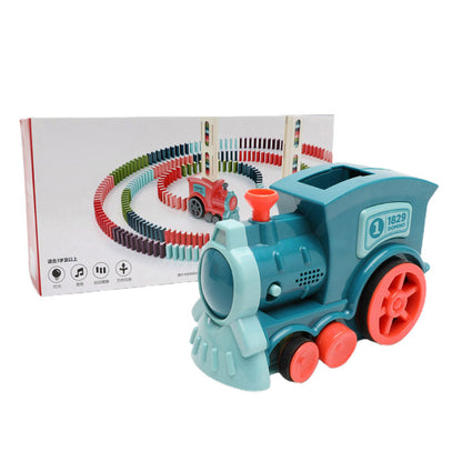 Baby Toys Car Puzzle Automatic Electric Building Blocks Train Toy