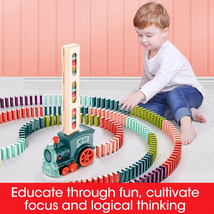 Baby Toys Car Puzzle Automatic Electric Building Blocks Train Toy