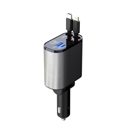 Fast Charging Car Cigarette Lighter USB And TYPE-C Adapter